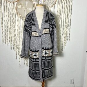Rinascimento Maliparmi Mohair Blend Long Line Cardigan Size M